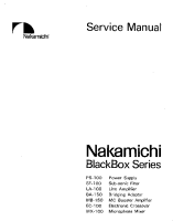 Nakamichi SF-100-Service-Manual